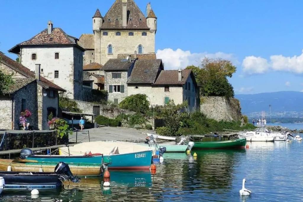 Apartmán Jolie Vue Au Calme Évian-les-Bains Exteriér fotografie